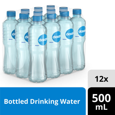 Dasani Mineral Water 500ml pack of 12